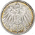 GERMANY - EMPIRE, Wilhelm II, Mark, 1905, Karlsruhe, AU(55-58), Silver, KM:14