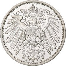 ALEMANIA - IMPERIO, Wilhelm II, Mark, 1915, Berlin, MBC+, Plata, KM:14