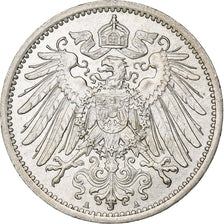 GERMANY - EMPIRE, Wilhelm II, Mark, 1915, Berlin, Silver, MS(60-62), KM:14