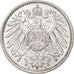 GERMANY - EMPIRE, Wilhelm II, Mark, 1915, Berlin, Silver, MS(60-62), KM:14