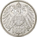 GERMANY - EMPIRE, Wilhelm II, Mark, 1915, Stuttgart, Silver, AU(50-53), KM:14