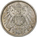 Coin, GERMANY - EMPIRE, Wilhelm II, Mark, 1915, Munich, AU(55-58), Silver, KM:14