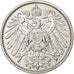 GERMANY - EMPIRE, Wilhelm II, Mark, 1911, Muldenhütten, Silver, AU(50-53)