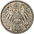 ALEMANHA - IMPÉRIO, Wilhelm II, Mark, 1911, Hambourg, Prata, EF(40-45), KM:14