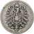 Empire allemand, Wilhelm I, Mark, 1881, Munich, Argent, TB, KM:7