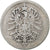 GERMANY - EMPIRE, Wilhelm I, Mark, 1881, Munich, Silver, VF(20-25), KM:7