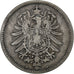 GERMANY - EMPIRE, Wilhelm I, Mark, 1875, Berlin, Silver, VF(30-35), KM:7