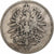 GERMANY - EMPIRE, Wilhelm I, Mark, 1874, Karlsruhe, Silver, VF(30-35), KM:7