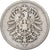NIEMCY - IMPERIUM, Wilhelm I, Mark, 1874, Darmstadt, Srebro, VF(30-35), KM:7