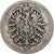 ALEMANIA - IMPERIO, Wilhelm I, Mark, 1874, Dresde, Plata, BC+, KM:7