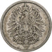 GERMANY - EMPIRE, Wilhelm I, Mark, 1874, Berlin, Silver, VF(30-35), KM:7