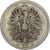 GERMANY - EMPIRE, Wilhelm I, Mark, 1874, Stuttgart, Silver, VF(20-25), KM:7