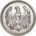 GERMANY, WEIMAR REPUBLIC, Mark, 1924, Berlin, KM #42, EF(40-45), Silver, 23,...