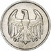 Coin, GERMANY, WEIMAR REPUBLIC, Mark, 1924, Stuttgart, EF(40-45), Silver, KM:42