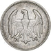 GERMANY, WEIMAR REPUBLIC, Mark, 1924, Karlsruhe, Silver, VF(30-35), KM:42