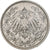 GERMANY - EMPIRE, 1/2 Mark, 1919, Muldenhütten, Silver, AU(50-53), KM:17