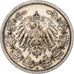 GERMANIA - IMPERO, 1/2 Mark, 1908, Berlin, Argento, SPL-, KM:17