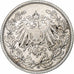 Moneta, GERMANIA - IMPERO, 1/2 Mark, 1908, Karlsruhe, BB, Argento, KM:17
