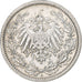GERMANY - EMPIRE, 1/2 Mark, 1909, Berlin, Silver, EF(40-45), KM:17
