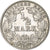 Coin, GERMANY - EMPIRE, 1/2 Mark, 1907, Hambourg, AU(50-53), Silver, KM:17
