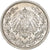 GERMANIA - IMPERO, Wilhelm II, 1/2 Mark, 1907, Berlin, Argento, BB+, KM:17
