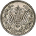 GERMANY - EMPIRE, 1/2 Mark, 1914, Berlin, Silver, EF(40-45), KM:17