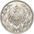 GERMANY - EMPIRE, 1/2 Mark, 1916, Hambourg, Silver, MS(60-62), KM:17