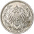 GERMANY - EMPIRE, 1/2 Mark, 1916, Berlin, Silber, VZ, KM:17