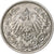 Coin, GERMANY - EMPIRE, 1/2 Mark, 1918, Berlin, MS(63), Silver, KM:17