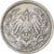 Duitse staten, 1/2 Mark, 1918, Stuttgart, Zilver, ZF+, KM:17