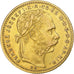 Hungary, Franz Joseph I, 8 Forint 20 Francs, 1883, Kormoczbanya, Gold