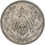 GERMANY - EMPIRE, 1/2 Mark, 1918, Muldenhütten, EF(40-45), Silver, KM:17