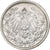 NIEMCY - IMPERIUM, 1/2 Mark, 1918, Stuttgart, Srebro, EF(40-45), KM:17