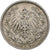 Moneta, GERMANIA - IMPERO, 1/2 Mark, 1905, Munich, MB+, Argento, KM:17
