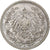 Coin, Germany, Empire., 1/2 Mark, 1905, Berlin, VF(30-35), Silver, KM:17