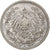 Coin, Germany, Empire., 1/2 Mark, 1905, Berlin, VF(30-35), Silver, KM:17