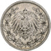 GERMANY - EMPIRE, 1/2 Mark, 1905, Stuttgart, Silver, EF(40-45)