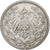 Moneta, NIEMCY - IMPERIUM, 1/2 Mark, 1905, Karlsruhe, VF(30-35), Srebro, KM:17