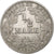 Coin, GERMANY - EMPIRE, 1/2 Mark, 1905, Karlsruhe, VF(30-35), Silver, KM:17