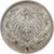 ALEMANIA - IMPERIO, 1/2 Mark, 1915, Munich, Plata, MBC, KM:17
