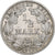 GERMANY - EMPIRE, 1/2 Mark, 1915, Karlsruhe, Silver, EF(40-45), KM:17