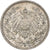 GERMANY - EMPIRE, 1/2 Mark, 1915, Karlsruhe, Silver, AU(50-53), KM:17