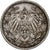 GERMANY - EMPIRE, 1/2 Mark, 1915, Berlin, Silver, EF(40-45), KM:17