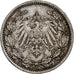 GERMANY - EMPIRE, 1/2 Mark, 1915, Berlin, Silber, SS, KM:17