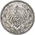 Moneta, NIEMCY - IMPERIUM, 1/2 Mark, 1915, Hambourg, EF(40-45), Srebro, KM:17