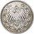 GERMANY - EMPIRE, 1/2 Mark, 1915, Hambourg, Silver, AU(50-53), KM:17