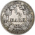 GERMANY - EMPIRE, 1/2 Mark, 1915, Hambourg, Silver, AU(50-53), KM:17