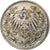 Moneda, ALEMANIA - IMPERIO, 1/2 Mark, 1906, Munich, MBC, Plata, KM:17