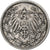 GERMANY - EMPIRE, 1/2 Mark, 1906, Karlsruhe, Silver, EF(40-45), KM:17