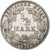 GERMANY - EMPIRE, 1/2 Mark, 1906, Muldenhütten, Silver, AU(50-53), KM:17